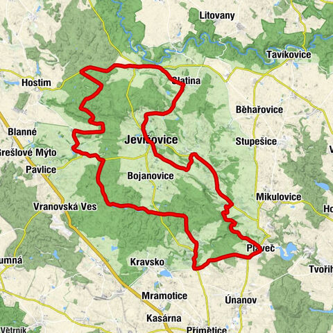 Jevišovice - Černín - Rotunda Nanebevzetí Panny Marie - sv. Josef