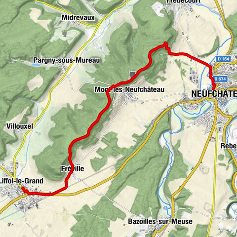 Liffol-le-Grand - Église Saint-Vincent - Église Saint-Pierre-Saint-Paul - Neufchâteau