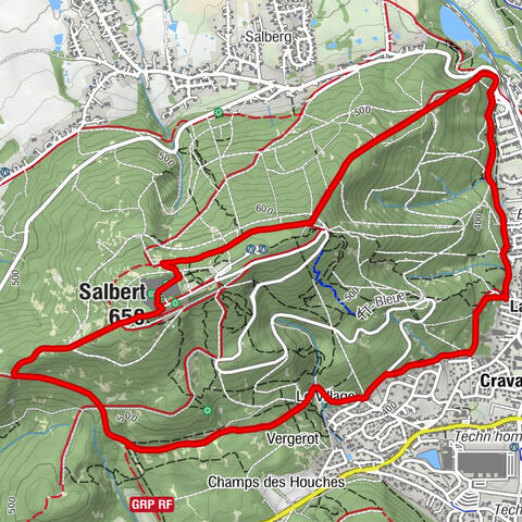 Cravanche - Belfort - Salbert - Le Village