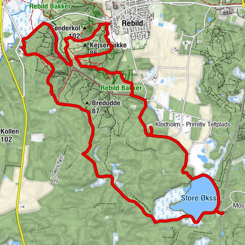 Rebild - Højodde - Rold StorKro Restaurant - Kejserbakke