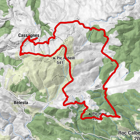 Cassagnes - Cuxous - Pic Aubeill - Église Notre-Dame-de-l'Assomption