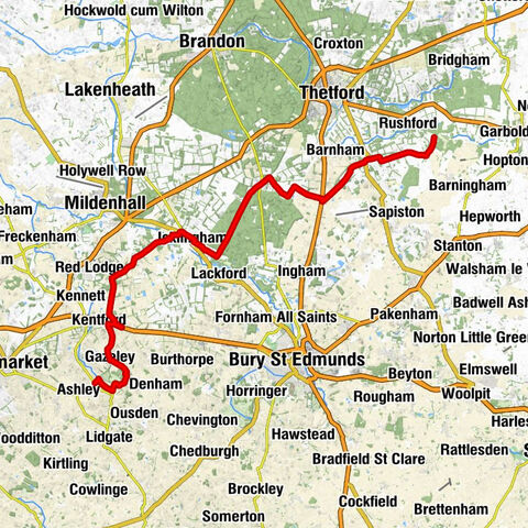 Dalham - Gazeley - All Saints (Gazeley Parish Church) - Euston