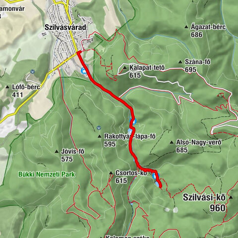 Szilvásvárad - Sáfrány pisztrángsütöde - Szikla-forrás - Fátyol-vízesés