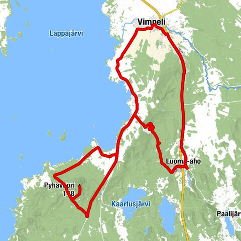 Vimpeli - Luoma-aho - Pyhävuori