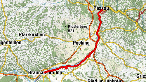 Simbach am Inn - Bründlkapelle - Pfarrkirche St. Florian am Inn - Passau