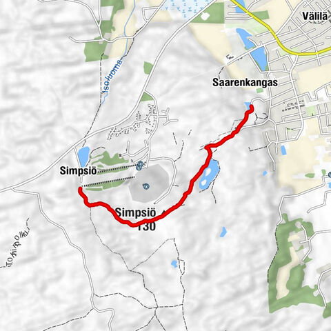 Kerkkä - Simpsiö - Saarenkangas