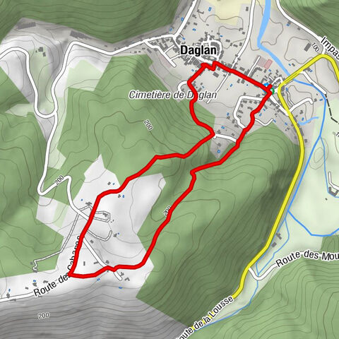 Daglan - Le petit Paris - Église Saint-Martin - la Cantine