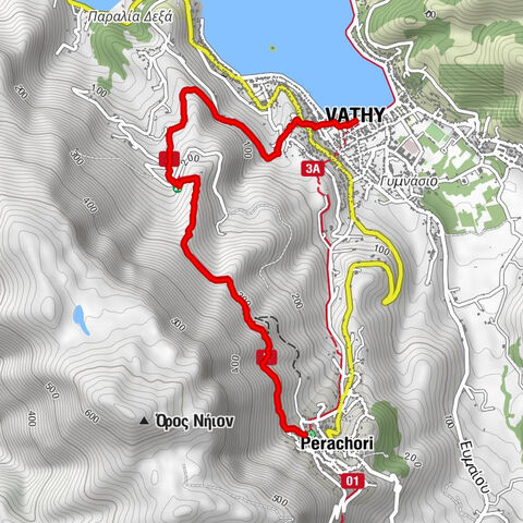 Βαθύ - Cave of Nymphs - Περαχώρι - Ο Καλιώρας