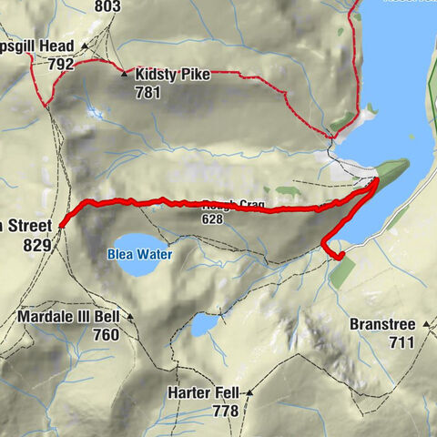 Shap Rural - Rough Crag - Long Stile - High Street