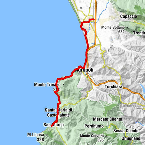 Capaccio Paestum - Chiesa dei Santi Pietro e Paolo - Santuario di Santa Maria a mare - San Marco Antica Cappella