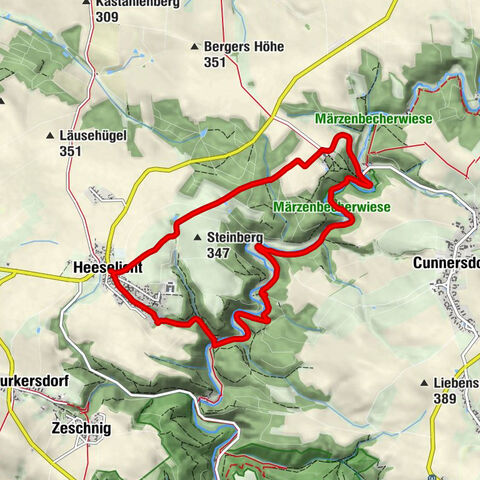 Heeselicht - Scheibenmühle - Polenztal - Landhotel “Zum Erbgericht” Heeselicht