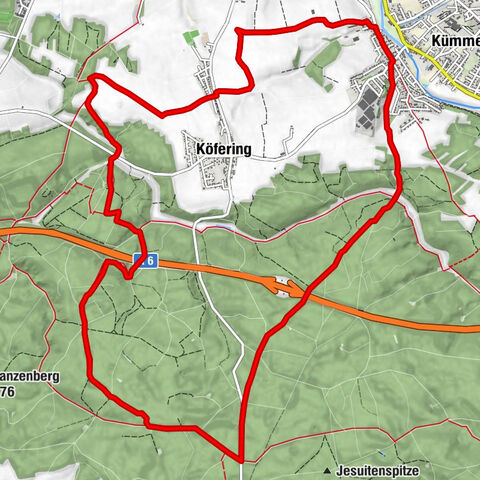 Rundwanderweg Kümmersbruck - K6
