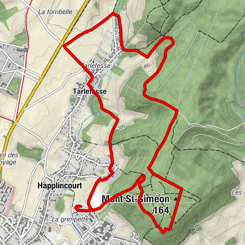 Happlincourt - Noyon - Église Notre-Dame-du-Bon-Secours - Mont St-Siméon