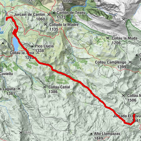 Cangas de Onís - Bar María Rosa - Jou del Geduyal - Refugio Vega de Ario