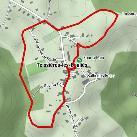 Teissières-lès-Bouliès - L'Auberge de Teissières - Église de la Nativité-de-Notre-Dame