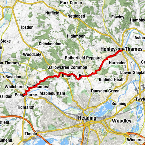 Henley-on-Thames - Henley Baptist Church - St John the Baptist Church - Pangbourne