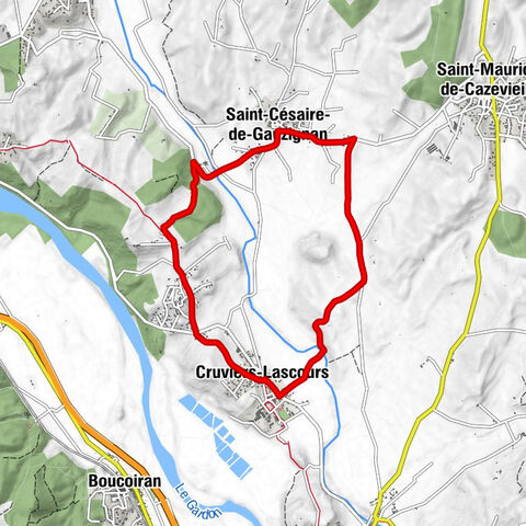 Saint-Césaire-de-Gauzignan - Cruviers-Lascours