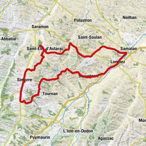Artistic Itinerary (e-bike): "Lines of Escape". Perspectives between Save and Gimone