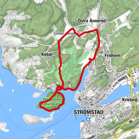 Strömstads kommun - Östra Ånneröd - Kebal - Strömstad