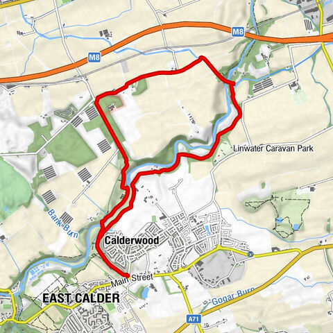 East Calder - Livingston - Muirend - Broxburn