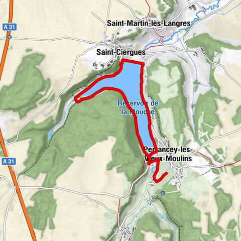 Perrancey-les-Vieux-Moulins - Prairie de Perrancey-Nord - Saint-Ciergues