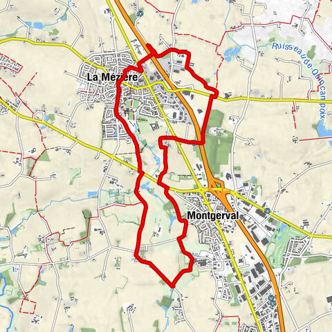 La Mézière - La Goberderie - La Châtaigneraie - La Grande Maison