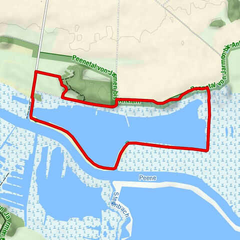 Ziethen - Aussichtspunkt Peene - Aussichtsturm - Anklam