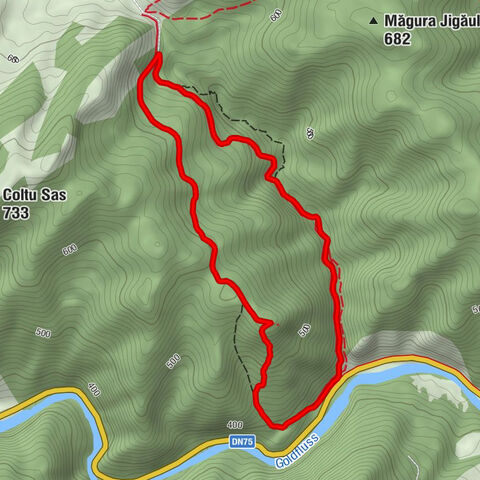 Moldovenești - Cascada Borzesti