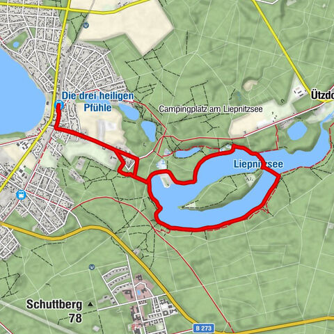 Wandlitzsee - Waldbad Liepnitzsee