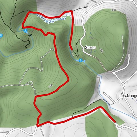 Bouquet - Les Petites Aiguières - Suzon - Les Grandes Aiguières