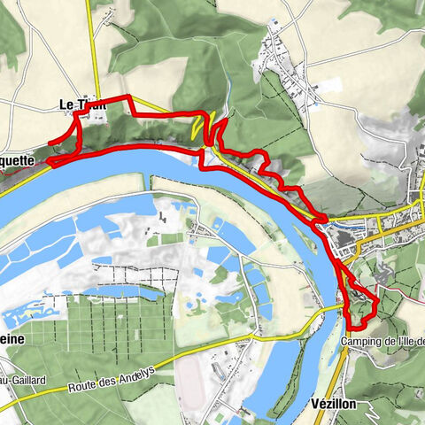 Le Thuit - Église Saint-Martin - Roche de l'Ermite - Grotte du Mont Pivin