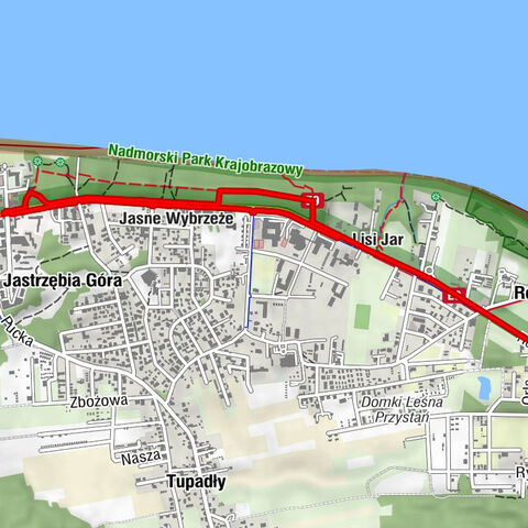 Rozewie - Lisi Jar - Jasne Wybrzeże - Jastrzębia Góra