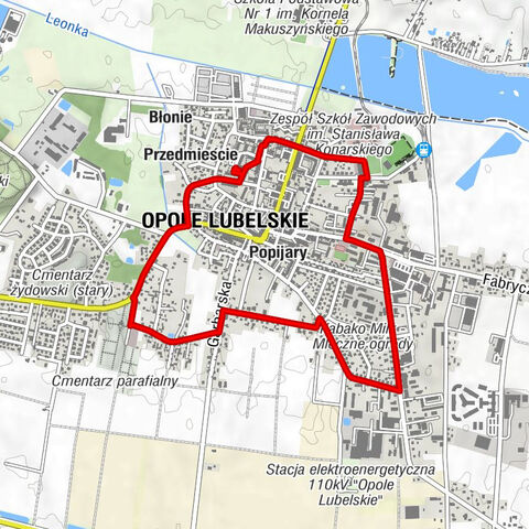 Ogrody - Przedmieście - Opole Lubelskie - Kaplica grobowa rodu Kleniewskich pw. Przemienienia Pańskiego