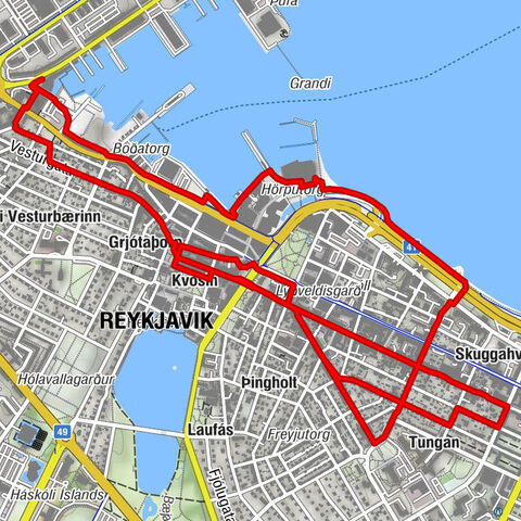 Miðborg - Reykjavík - Kópavogur - Vesturbær