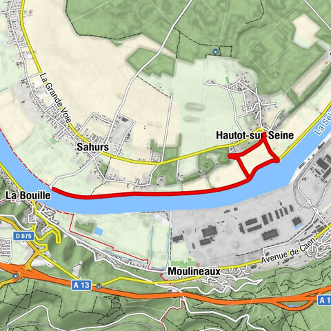 Hautot-sur-Seine - Bac de Sahurs - La Bouille