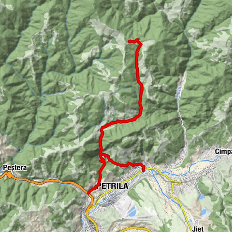 Petroșani - Petrila - Cheile Roșiei