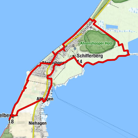 Ahrenshoop - Bakelberg - Schifferberg - Schifferkirche