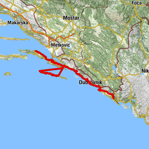 Gunjina - Grabova glava - Debeli Brijeg - Osobjava