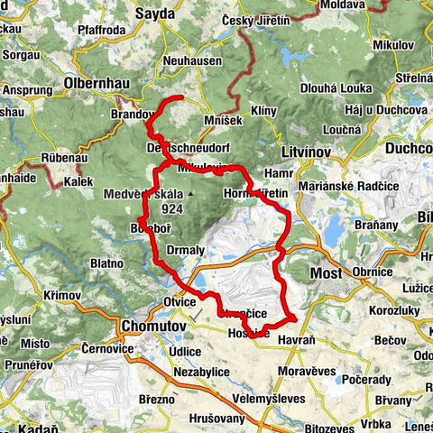 Kurort Seiffen/Erzgebirge - Gasthof Oberlochmühle - U Vleku - Most