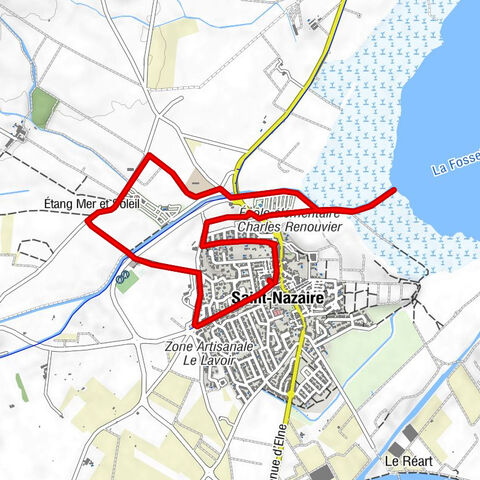 Saint-Nazaire - La Brasserie - Église Saint-Nazaire