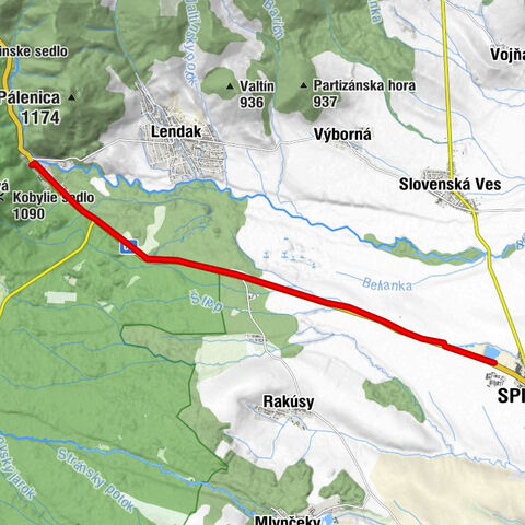 Tatranská Lomnica - Hučava - Koliba - U furmana