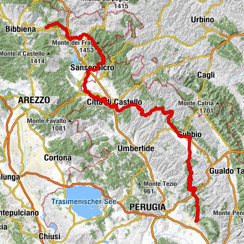 La Verna - Monte Calvano - Monte Verde - Basilica inferiore di San Francesco d'Assisi