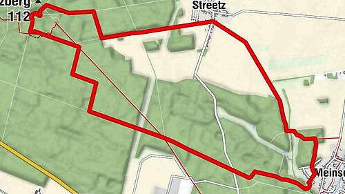 Rodleben - Spitzberg - Streetz - Roßlau (Elbe)