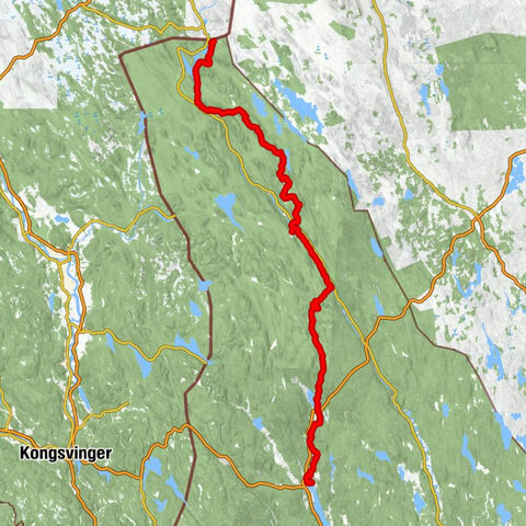 Höljes - Granberget - Sandnäsmon - Torsby