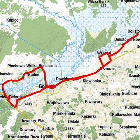 Osowiec-Twierdza - Oberża nad Biebrzą - Kościół pw. Świętego Wawrzyńca - Kaplica pw. Matki Bożej Miłosierdzia