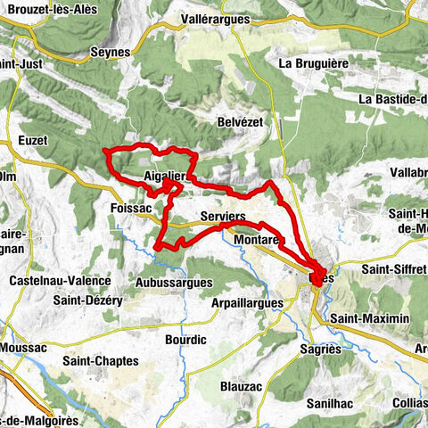 Église Saint-Étienne - Notre-Dame-de-Gattigues - Église Saint-Martin - Uzès