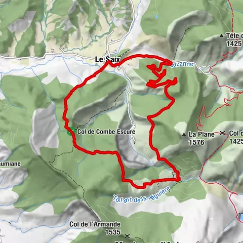 Clausonne-Rundweg (Mountainbike Nr. 27 rot)