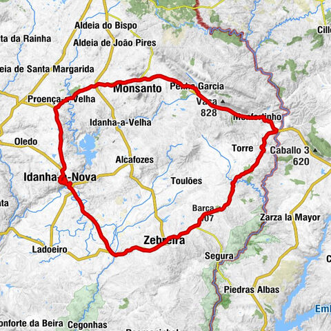 Penha Garcia - Monfortinho - Zebreira - Idanha-a-Nova