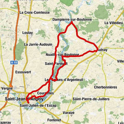 Saint-Jean-d'Angély - Orioux - Église Saint-Georges