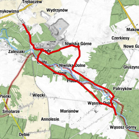 Działoszyn - Osiedle Awaryjne - Grądy - Lelity